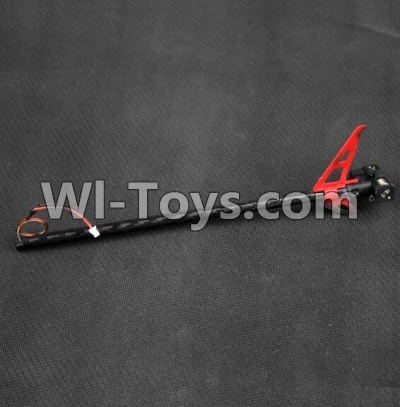 XK K120 Parts-12 Whole tail unit(Include the tail motor,tail cover) For Wltoys XK X120 Helicopter parts,6ch Brushless Helicopter spare parts
