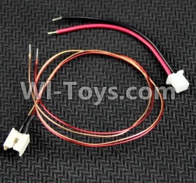 XK K120 Parts-15 Tail motor wire(2pcs) For Wltoys XK X120 Helicopter parts,6ch Brushless Helicopter spare parts