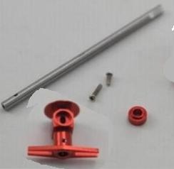 XK K120 Parts-28 Upgrade Metal Head of the propellers-Red & Main shaft For Wltoys XK X120 Helicopter parts,6ch Brushless Helicopter spare parts