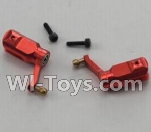 XK K120 Parts-30 Upgrade Metal main blade grip set-Red For Wltoys XK X120 Helicopter parts,6ch Brushless Helicopter spare parts