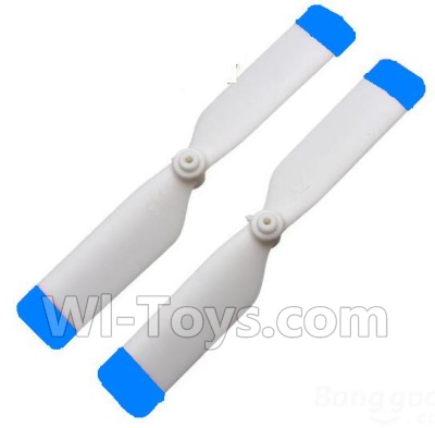 XK K123 Parts-10 Tail balde(2pcs-Blue) For XK K123 helicopter Spare parts,AS350 6CH Flybarless RC Helicopter  parts
