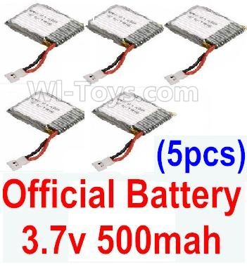 XK K123 Parts-19 Official battery 3.7v 500mah(5pcs) For XK K123 helicopter Spare parts,AS350 6CH Flybarless RC Helicopter  parts