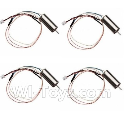 XK K123 Parts-35 Tail motor(4pcs) & Tail morot wire(4pcs) For XK K123 helicopter Spare parts,AS350 6CH Flybarless RC Helicopter  parts
