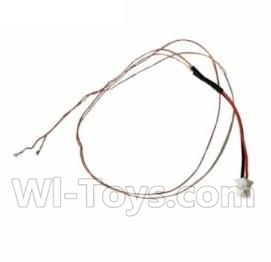 XK K123 Parts-36 Tail Motor Wire(1pcs) For XK K123 helicopter Spare parts,AS350 6CH Flybarless RC Helicopter  parts