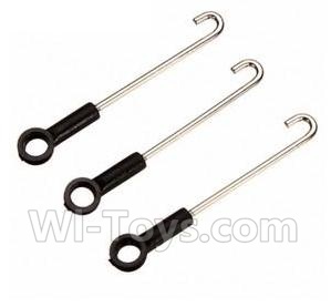 XK K123 Parts-42 Link rod(3pcs) For XK K123 helicopter Spare parts,AS350 6CH Flybarless RC Helicopter  parts