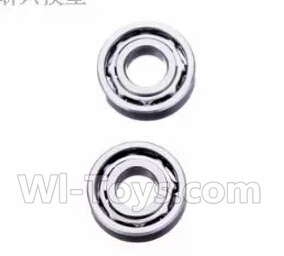 XK K123 Parts-45 Bearing for the main body frame or for the main hollow pipe(2pcs) For XK K123 helicopter Spare parts,AS350 6CH Flybarless RC Helicopter  parts