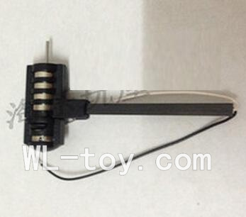 XinXun X31 RC Helicopter model XinXun-X31-F-22-Parts-14 Reversing-Rotating Motor Assembly with White and Black wire(1pcs)