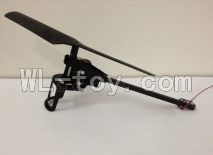XinXun X39 RC Quadcopter UFO XinXun X39 X39V parts-16 Rotating Motor Assembly-Black rotor & the motor wire is Red and Blue