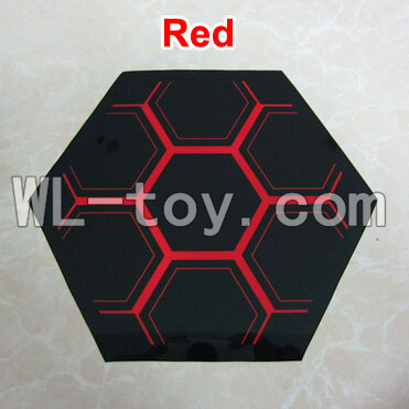 XinXun X42 X42V RC Quadcopter UFO parts-02 Upper shell cover-Red