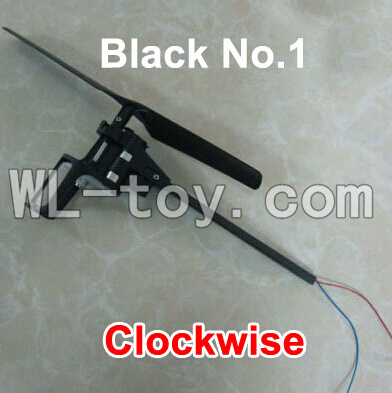 XinXun X42 X42V RC Quadcopter UFO parts-06 Whole let unit 1(black-Clockwise)