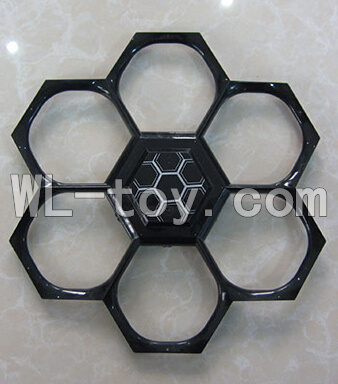 XinXun X45 X45V RC Quadcopter UFO XinXun X45 Quadcopter parts-01 Outer protect frame-Black