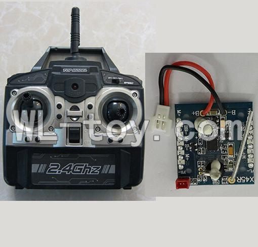XinXun X45 X45V RC Quadcopter UFO XinXun X45 Quadcopter parts-18 Transmitter & Circuit board