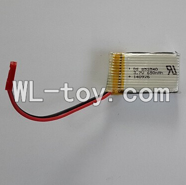 XinXun X47 X47V-parts-06 Official X47 X47V battery-3.7v 650mah with jst plug for XinXun X47 RC Quadcopter model