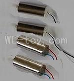 XinXun X47 X47V-parts-18 Main motor with Black and White wire(2pcs) & Main motor with Red and Blue wire(2pcs) for XinXun X47 RC Quadcopter model