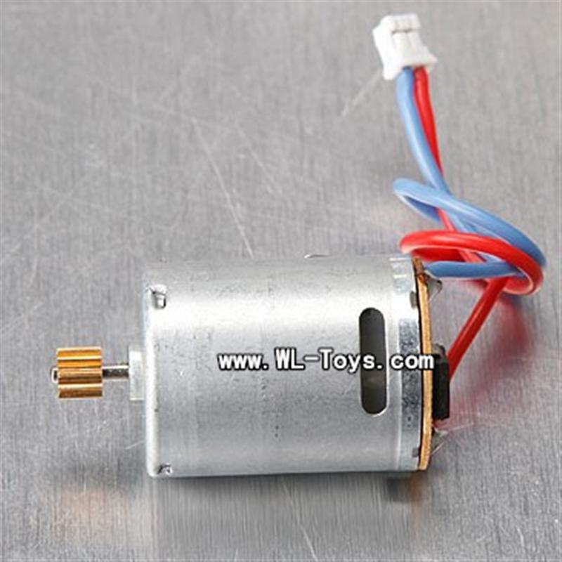 MJX T55/T655-parts-29 main motor with short shaft and gear，MJX T655 RC Helicopter Parts MJX T55 toys model helikopter Accessories