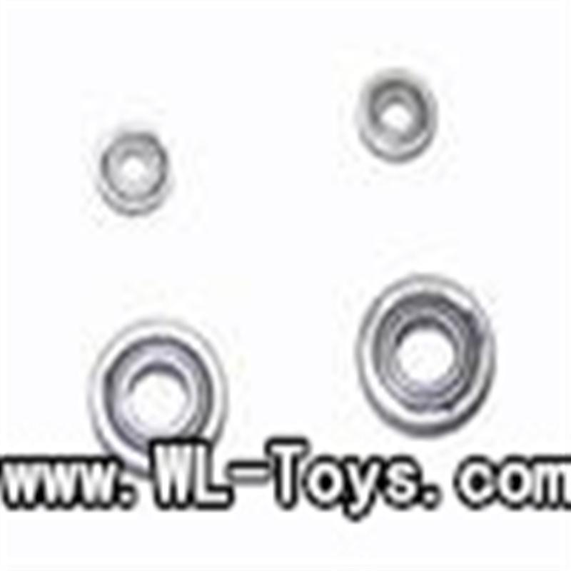mjx T55/T655-parts-56 parts Bearing Set 2Big + 2Small