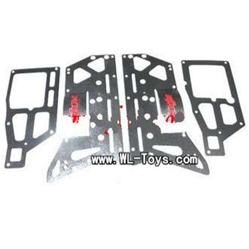mjx T55/T655-parts-62 Main Metal Frame(4pcs),MJX T655 T55 RC Helicopter Spare Parts