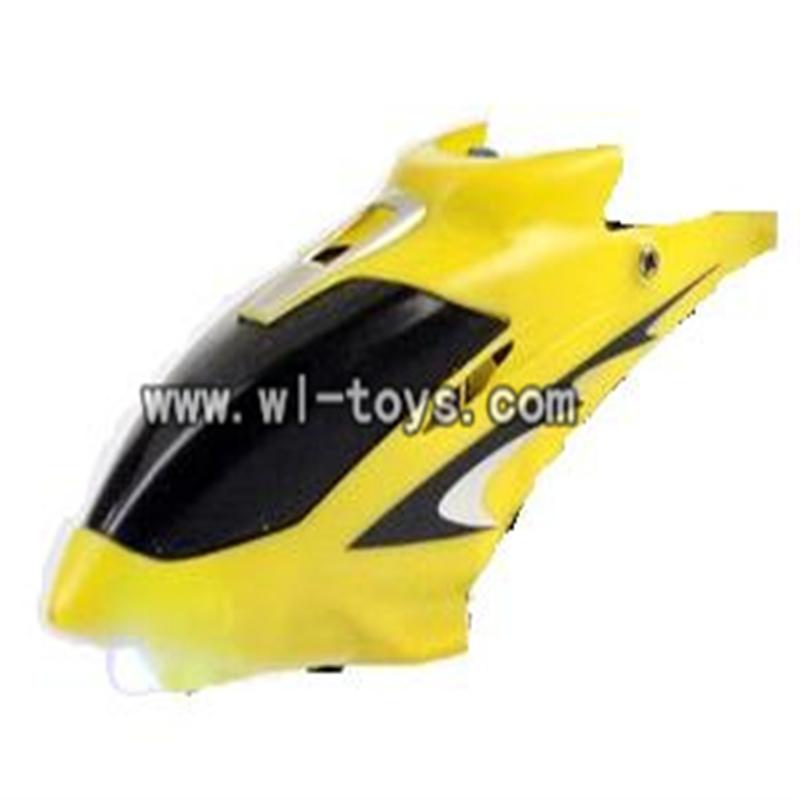 LS-222 ls222 rc helicopter parts-02 Head cover(Yellow)