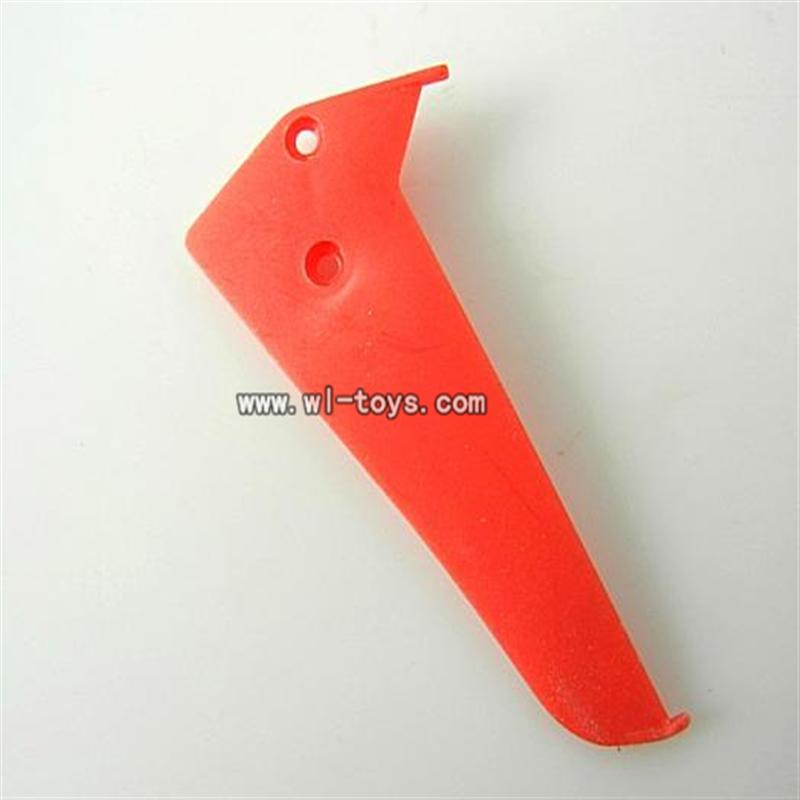 LS-222 LS222 helicopter parts-13 Vertical wing-(Red)