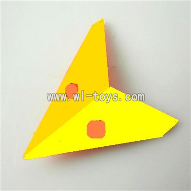 LS-222-ls222 helicopter parts-17 Horizontal wing-(Yellow)