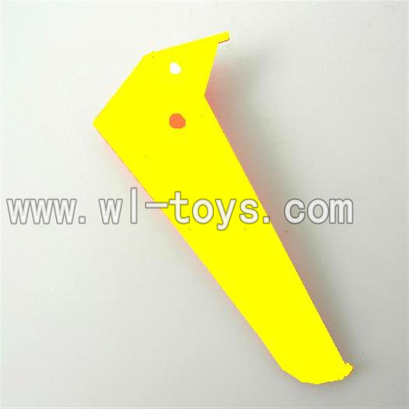 LS-222 ls222 helicopter parts-18 Vertical wing-(Yellow)