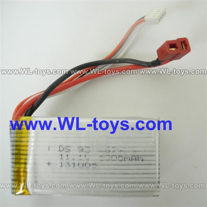 BR6508 helicopter Parts-03 11.1V 2000MAH Battery With T plug