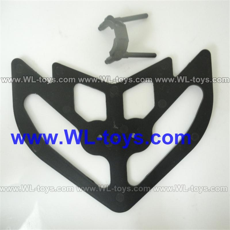 BR6508-Helicopter Parts-17 Horizontal wing with fixtures