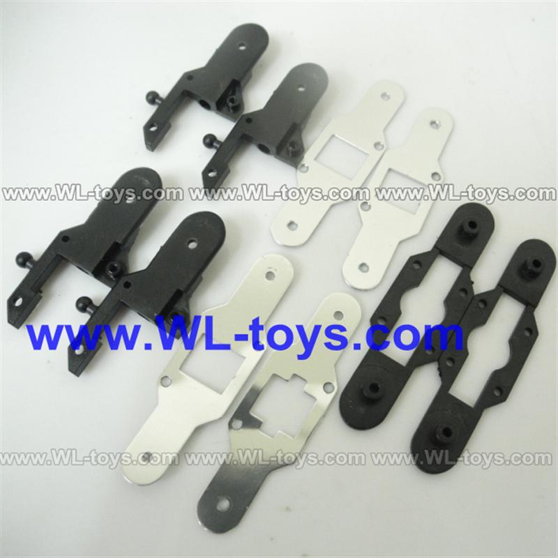 BR6508 RC Helicopter Parts-31 Upper main grip holower & Lower main grip holder