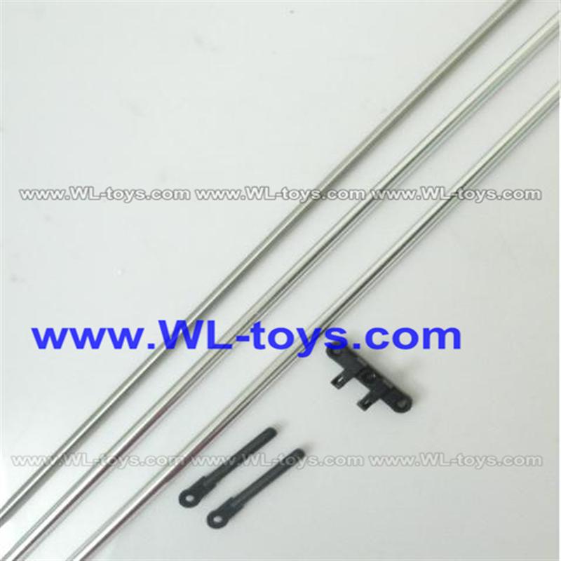 BR6508 RC Helicopter Parts-40 Support pipe with fixtures