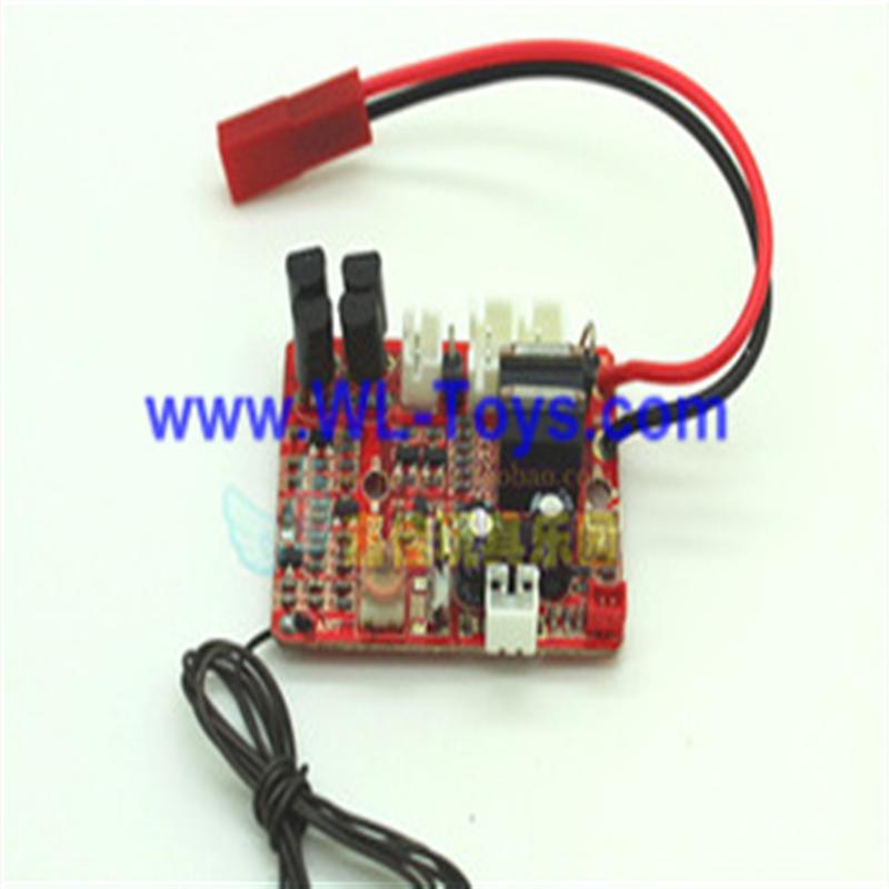 LianSheng LS-208 LS208 RC Helicopter parts, Main Receiver Board, PCB