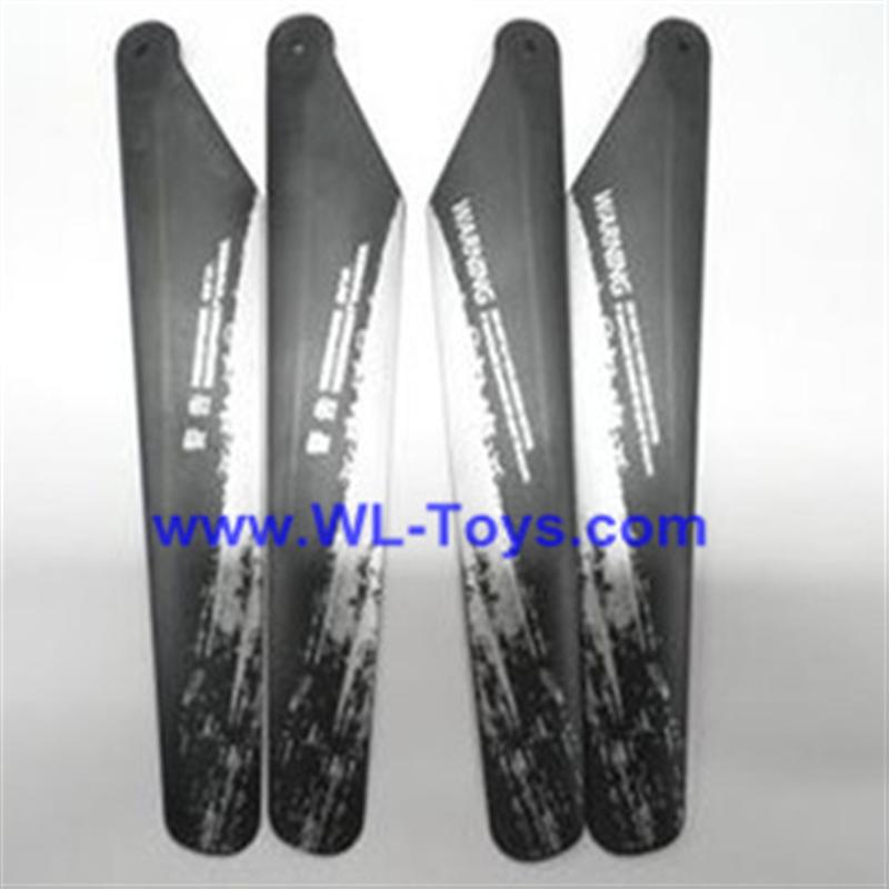 LianSheng LS-208 LS208 RC Helicopter parts, Main Blades, 4PCS/LOT,-18