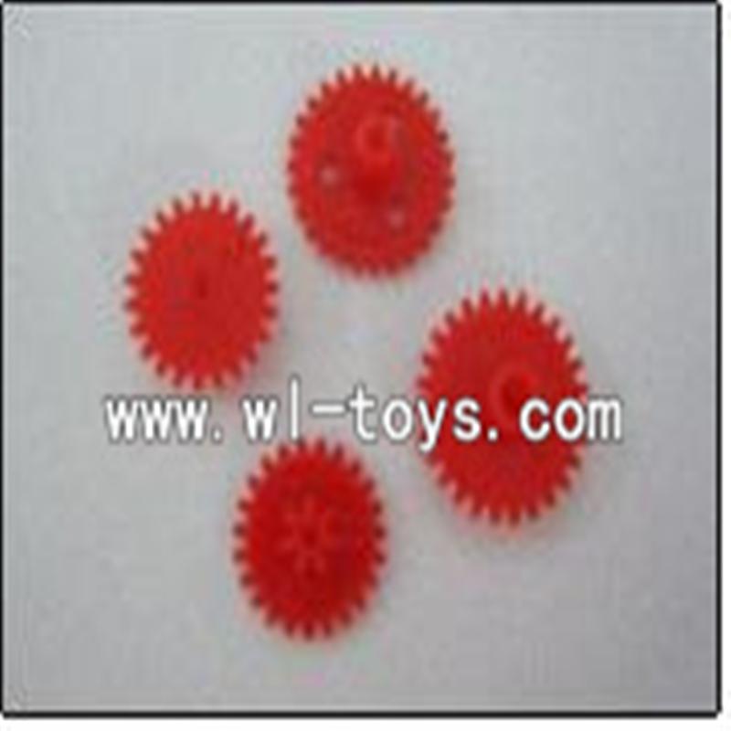WLtoys S977 RC Helicopter parts,Gear 4pcs/set-09