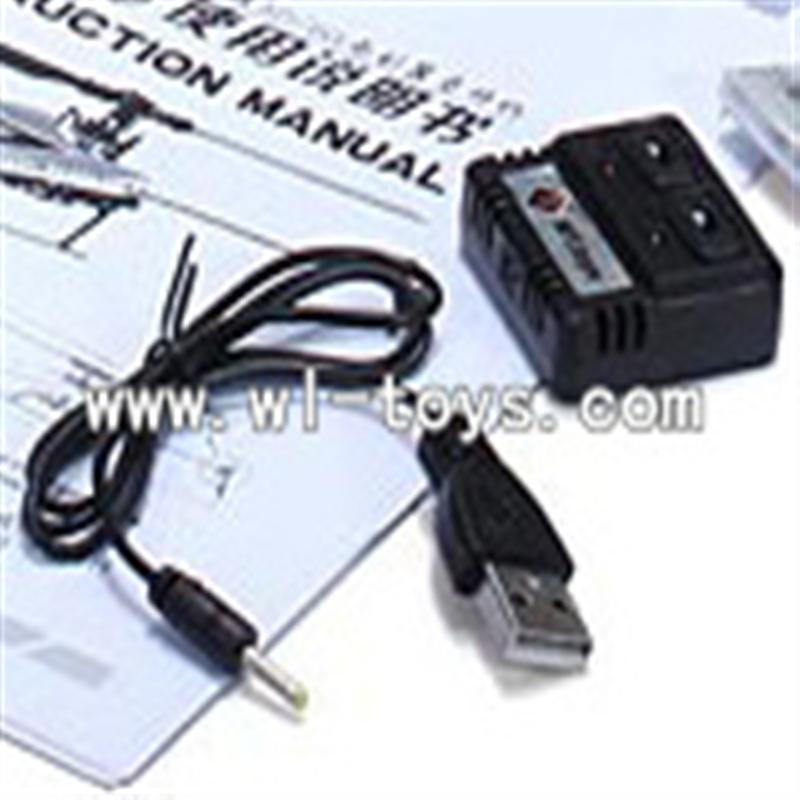 WLtoys V966 Power Star 1 6CH Flybarless RC Helicopter parts, USB Charger-12