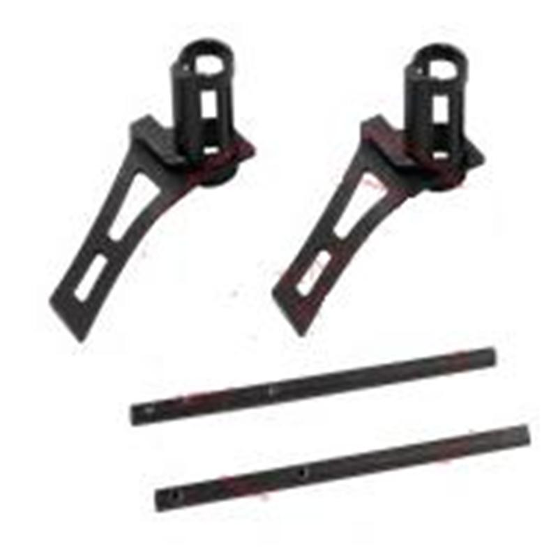 WLtoys V966 Power Star 1 6CH Flybarless RC Helicopter parts, Cabor Fiber +tail motor Seat 4PCS/SET-17