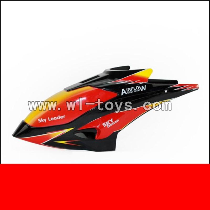 WLtoys V913 2.4G RC single Helicopter Parts, Head Cover, Canopy -01