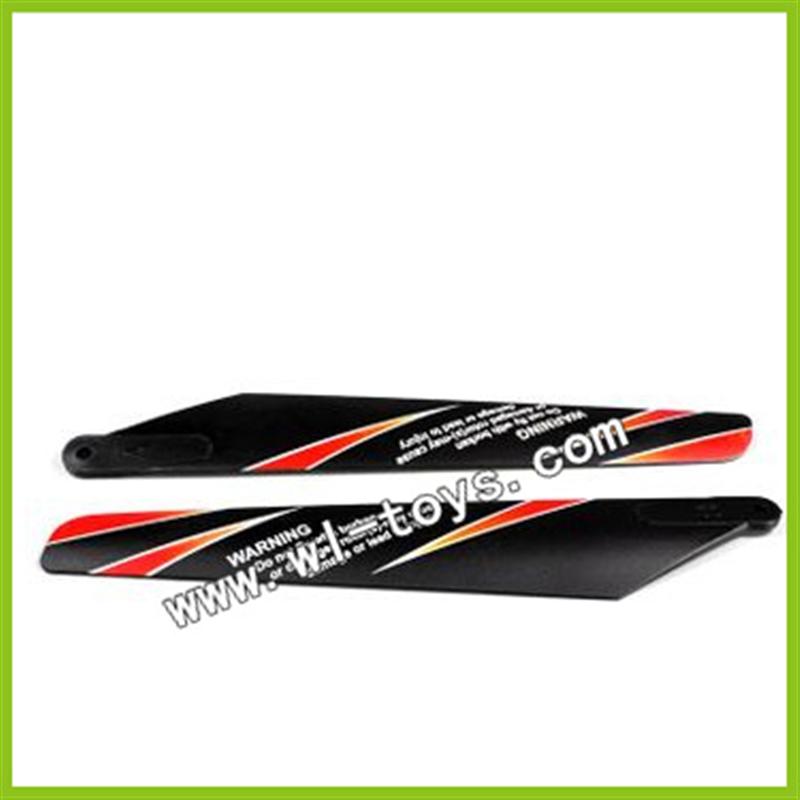 WLtoys V912 2.4G RC single Helicopter Parts, Orange Main Blades 2pcs/lot-17