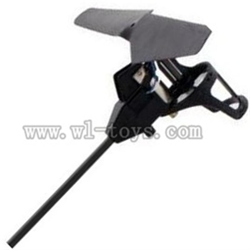 WL-V222-10 Legs-Black(Carbon rod & Stand frame for motor & Motor & Main blade) Wltoys V222 Quadcopter parts wl toys 222 parts