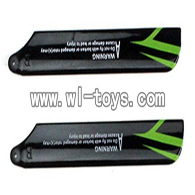 V955-parts-02 Main blades(2pcs) wholesale Wltoys V955 model WL toys 955 rc helicopter parts