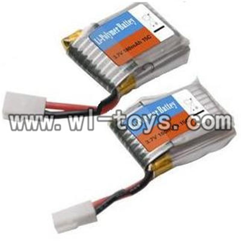 V955-parts-06 Li-po battery(2pcs) wholesale Wltoys V955 model WL toys 955 rc helicopter parts