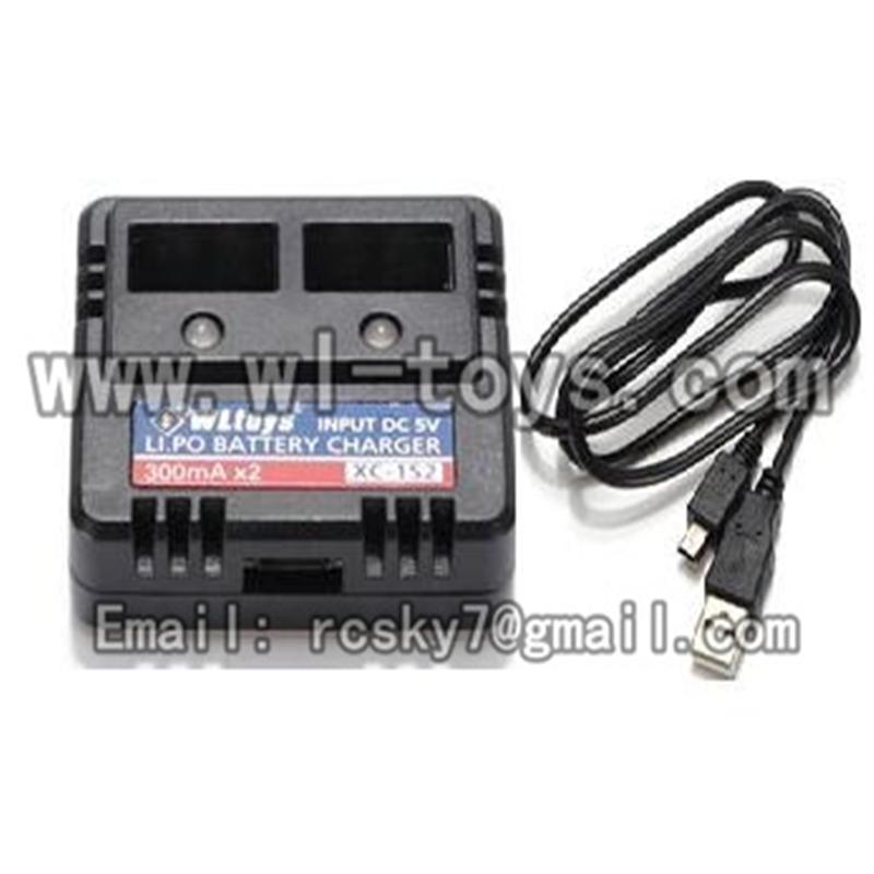 V955-parts-08 Charger & USB wholesale Wltoys V955 model WL toys 955 rc helicopter parts