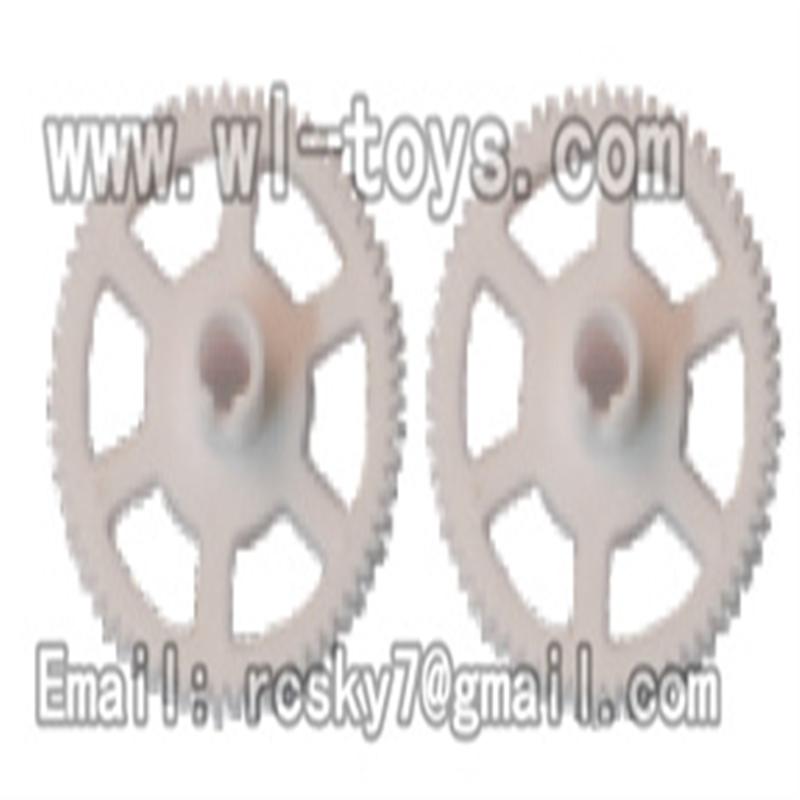 V955-parts-12 Main rotor gears(2pcs) wholesale Wltoys V955 model WL toys 955 rc helicopter parts
