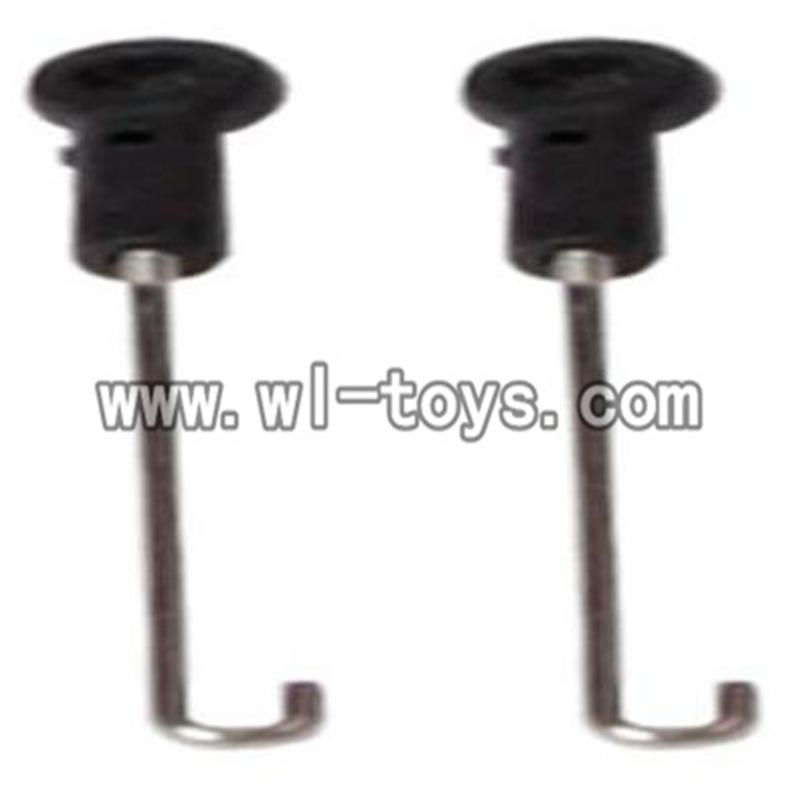 V955-parts-26 Left,Right pull rod,behind pull rod(2pcs) wholesale Wltoys V955 model WL toys 955 rc helicopter parts