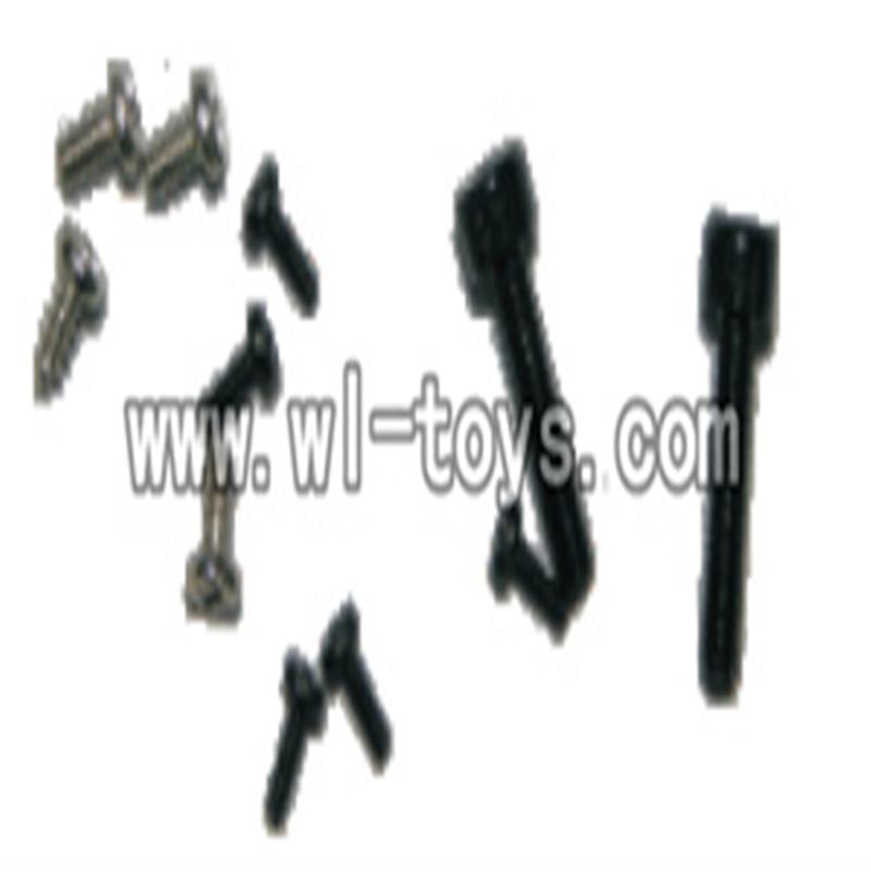 V955-parts-35 Screws M2x8,M1x3,M1.4x3,ST1.2x5PA wholesale Wltoys V955 model WL toys 955 rc helicopter parts