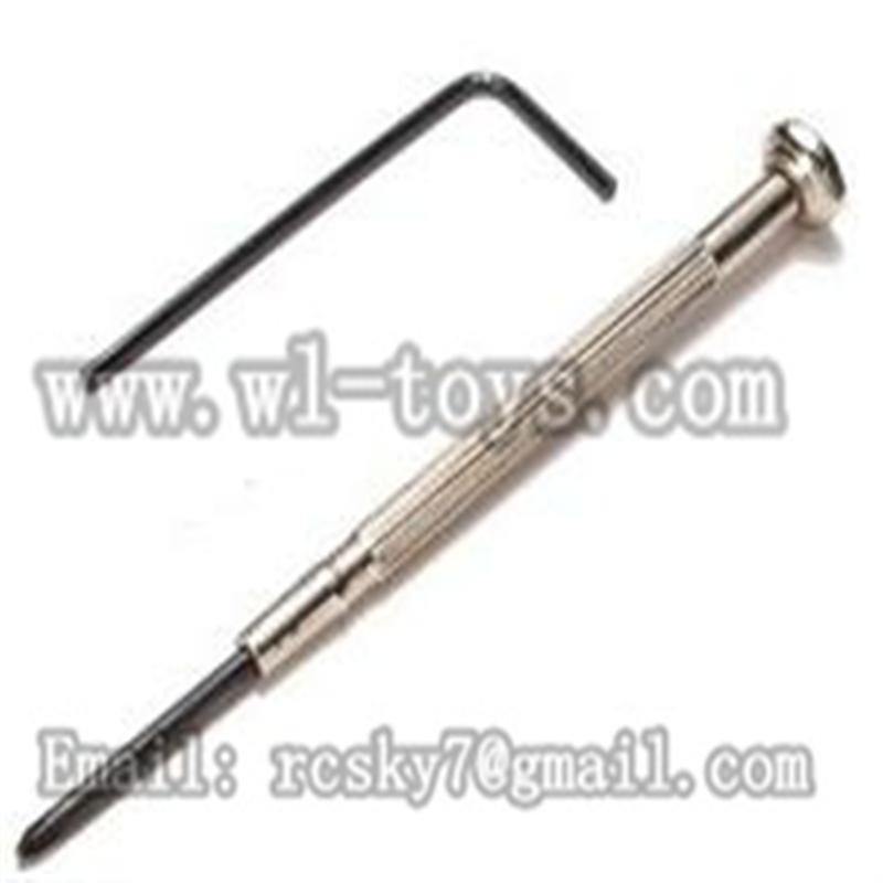 WL V944-parts-25 Cross screwdriver-internal hexagonal wrebch wholesale Wltoys V944 model WL toys 944 rc helicopter parts V944 parts list