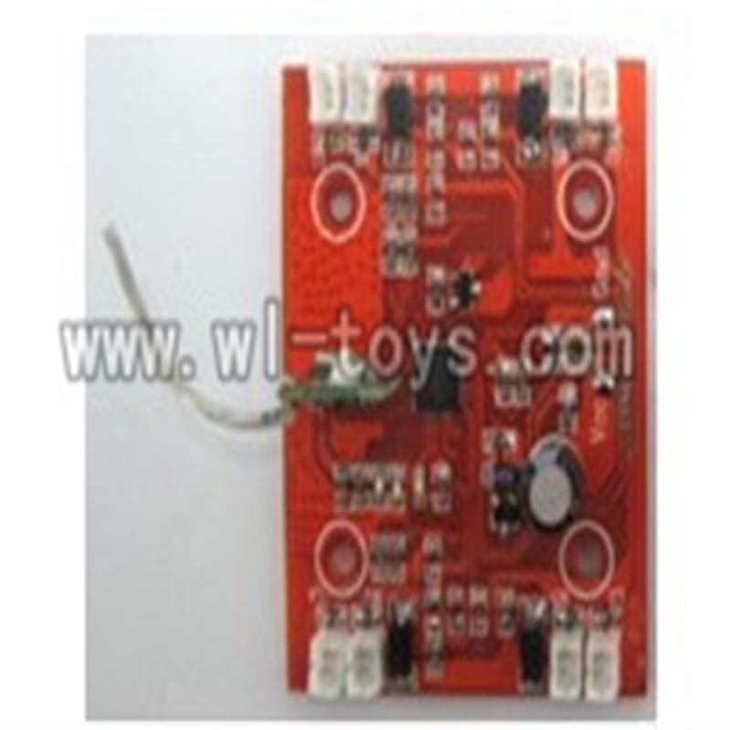 V262-parts-06 Circuit board,Receiver board wholesale Wltoys WL V262 Quadcopter parts,V-262 WL toys V262 parts