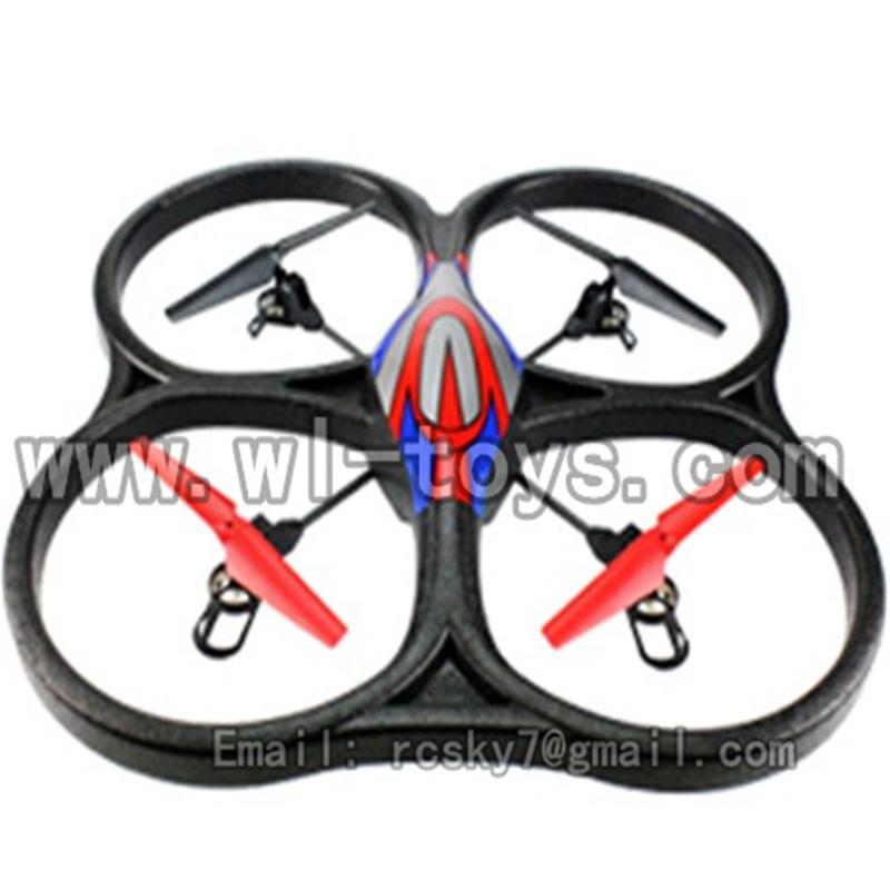 V262-parts-24 V262 Quadcopter BNF(Only Quadcopter Body ,No battery ,No transmitter,No charger)bare metal-Red&Blue Wltoys WL V262 Quadcopter parts,V-262 WL toys V262 parts