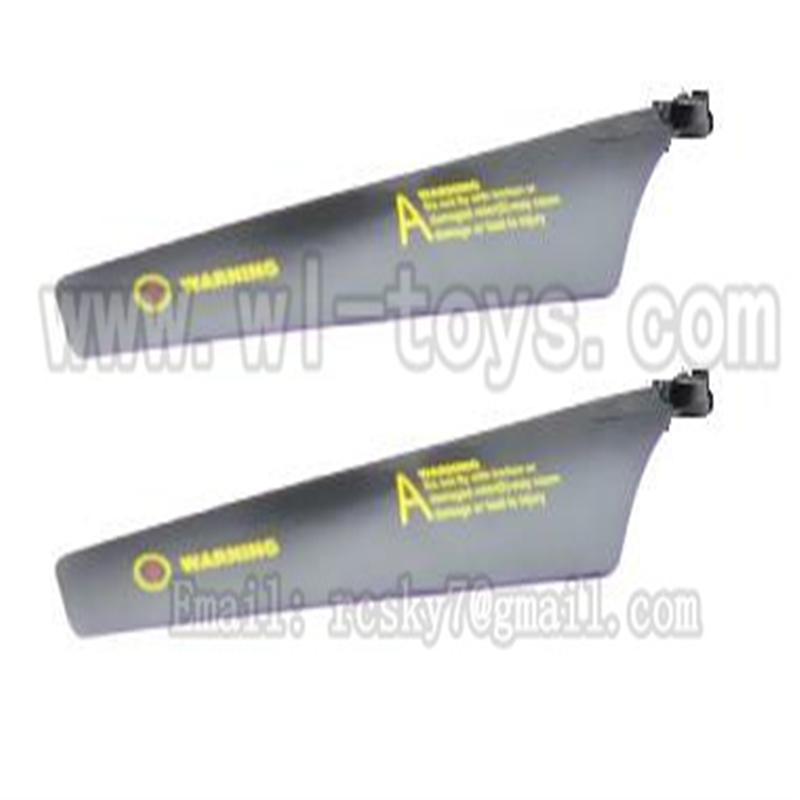 WL V388 model parts-05-Main Blade(2A) Wltoys WL V388 model WL toys V388 rc helicopter 388 parts list