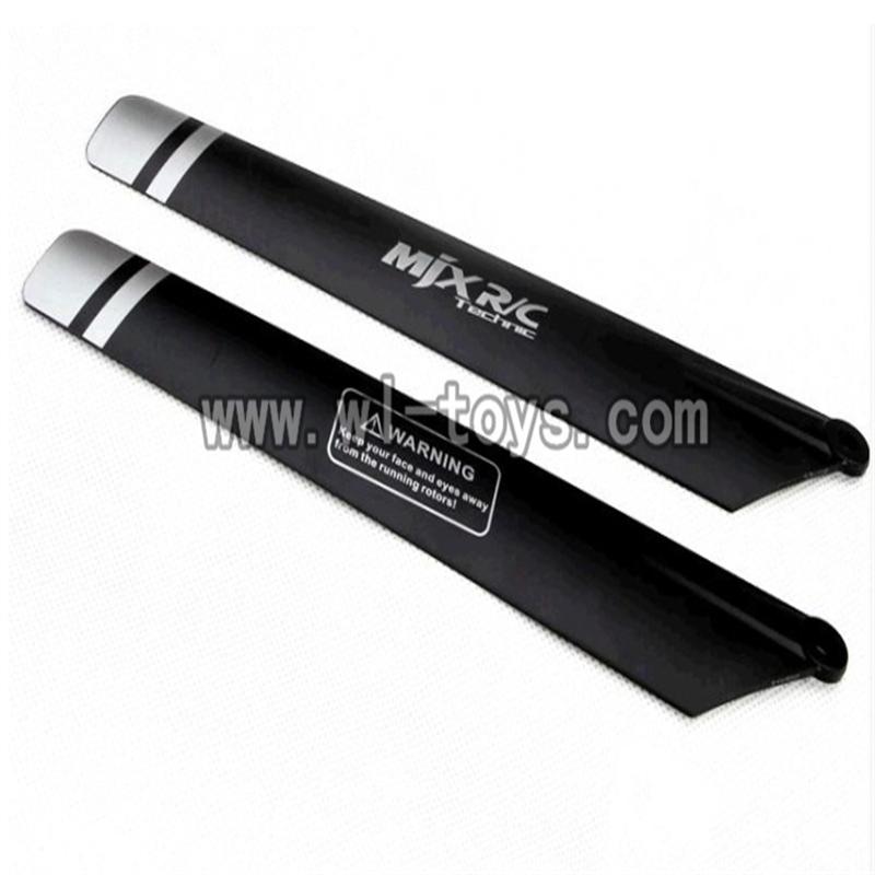 MJX F49 F649 rc helicopter,MJX-F649-parts-03 Main blades(2pcs),mjxrc toys helikopter Accessories