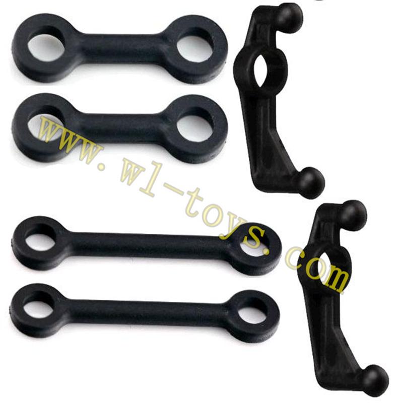 MJX-F649-parts-21 Short connect buckle(2pcs) & Long connect buckle(2pcs) & Round-shape buckle(2pcs),MJX F49 F649 rc helicopter and mjxrc toys helikopter Accessories