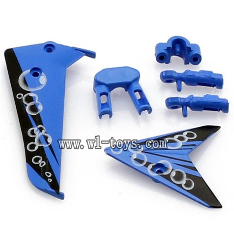 S107P-parts-04 Decoration piece(Blue) SYMA S107P rc helicopter parts SYMA S 36 helikopter Accessories symarc model